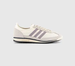 adidas Sl 72 Cream Lilac Navy Uk Size 6