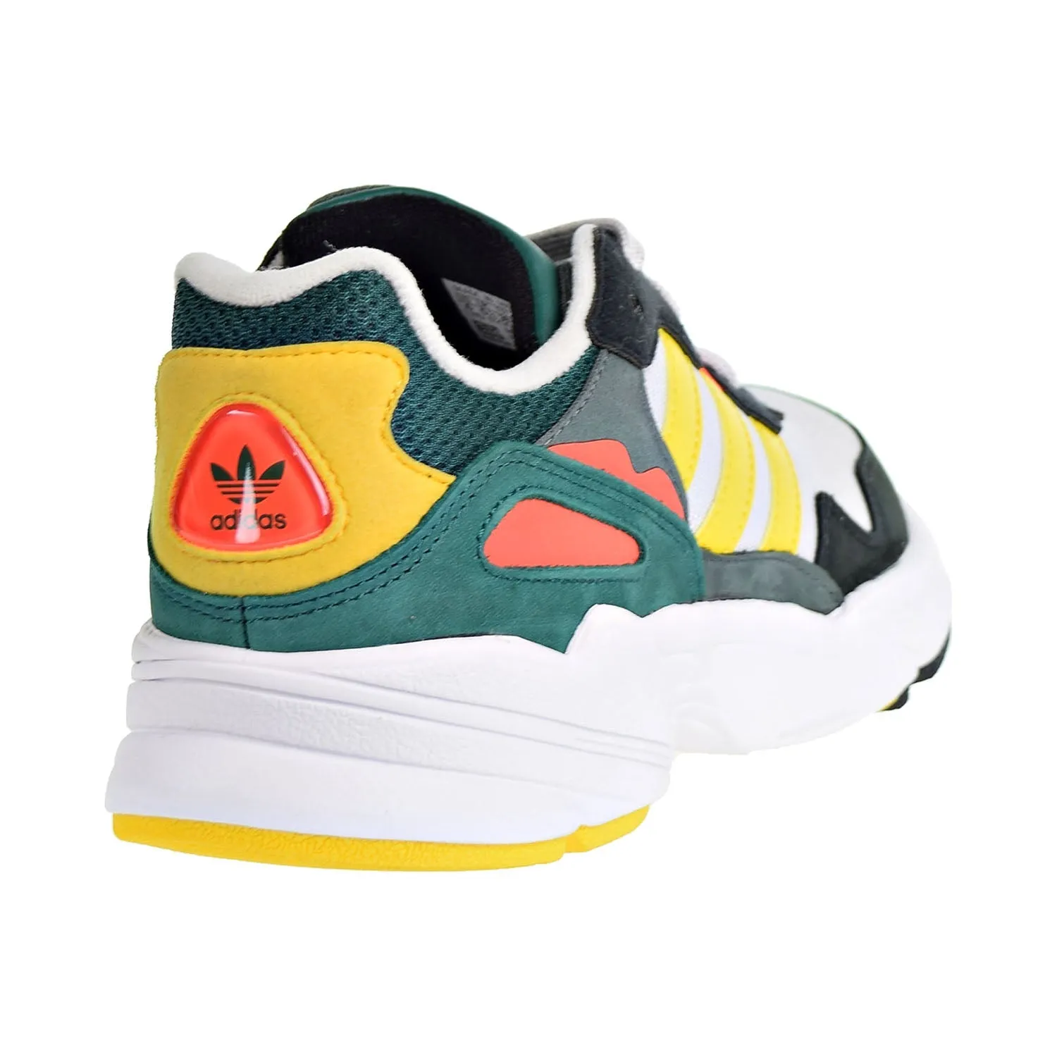 Adidas Yung-96 Men's Shoes Grey One/Bold Gold/Solar Red