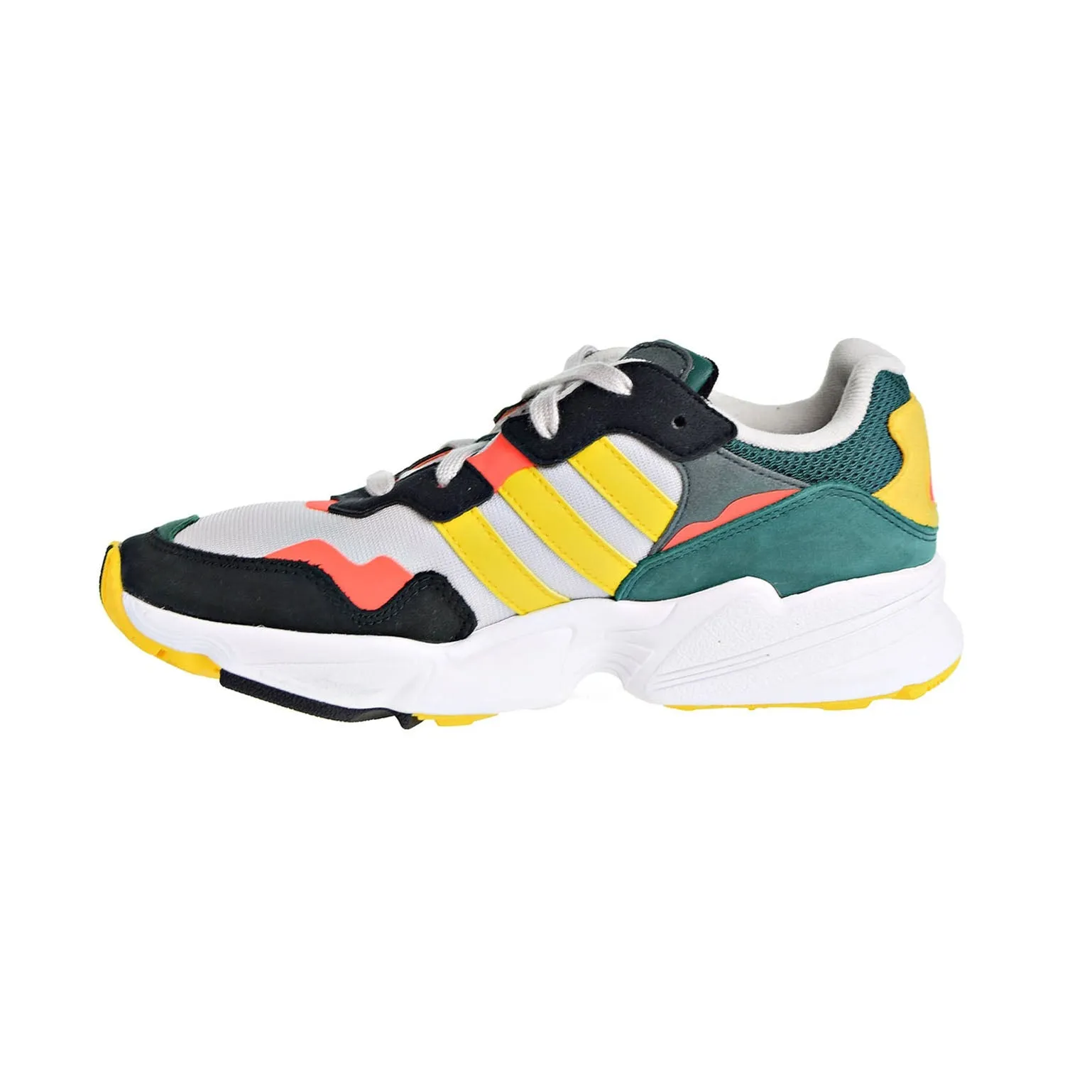 Adidas Yung-96 Men's Shoes Grey One/Bold Gold/Solar Red