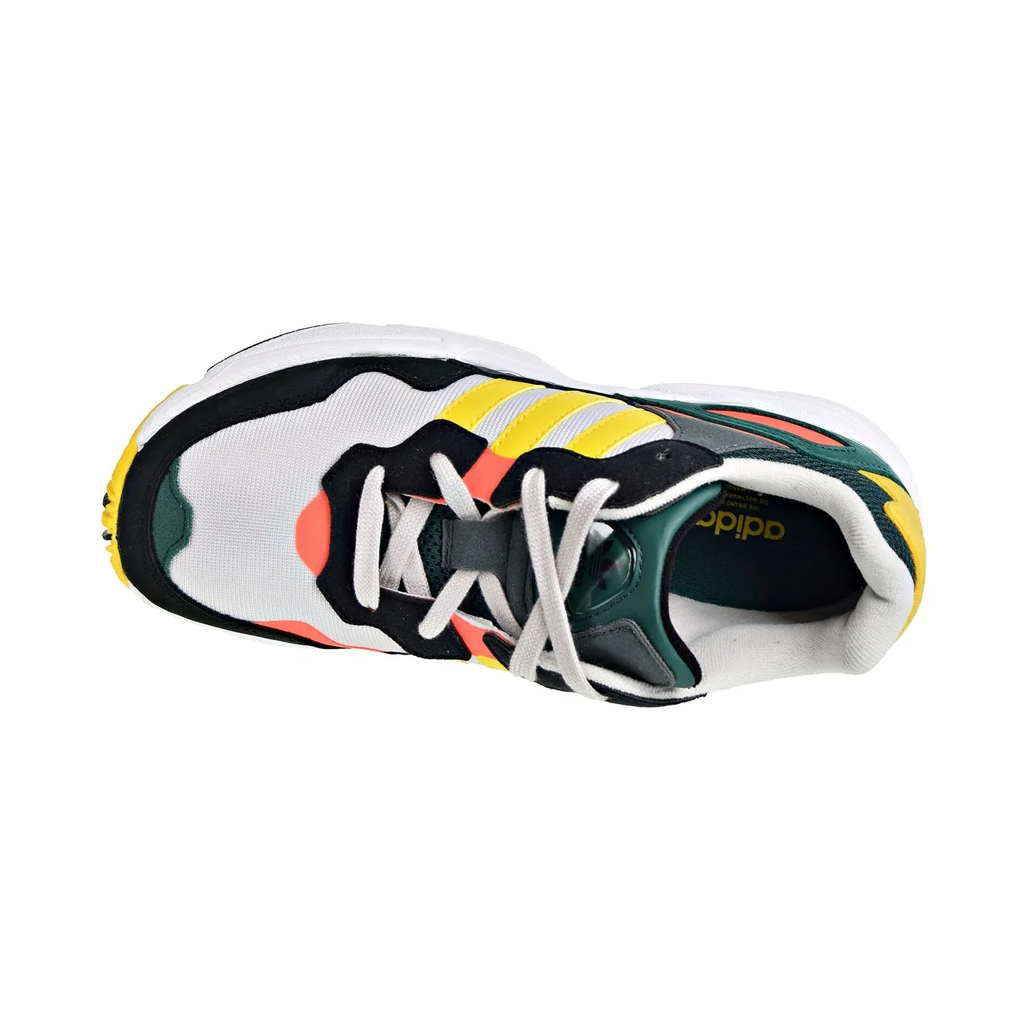 Adidas Yung-96 Men's Shoes Grey One/Bold Gold/Solar Red