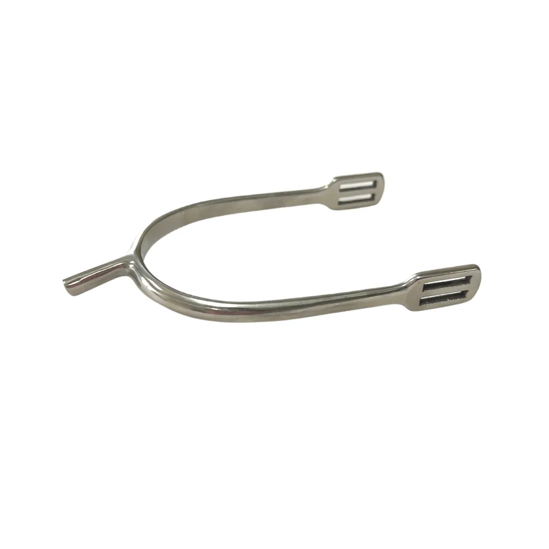AJ Tack Ladies Stainless Steel Prince of Wales English Spurs