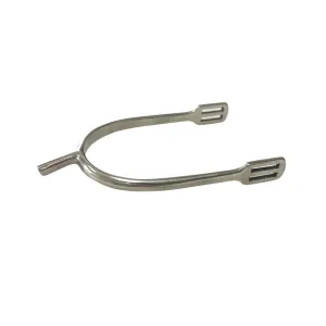 AJ Tack Ladies Stainless Steel Prince of Wales English Spurs