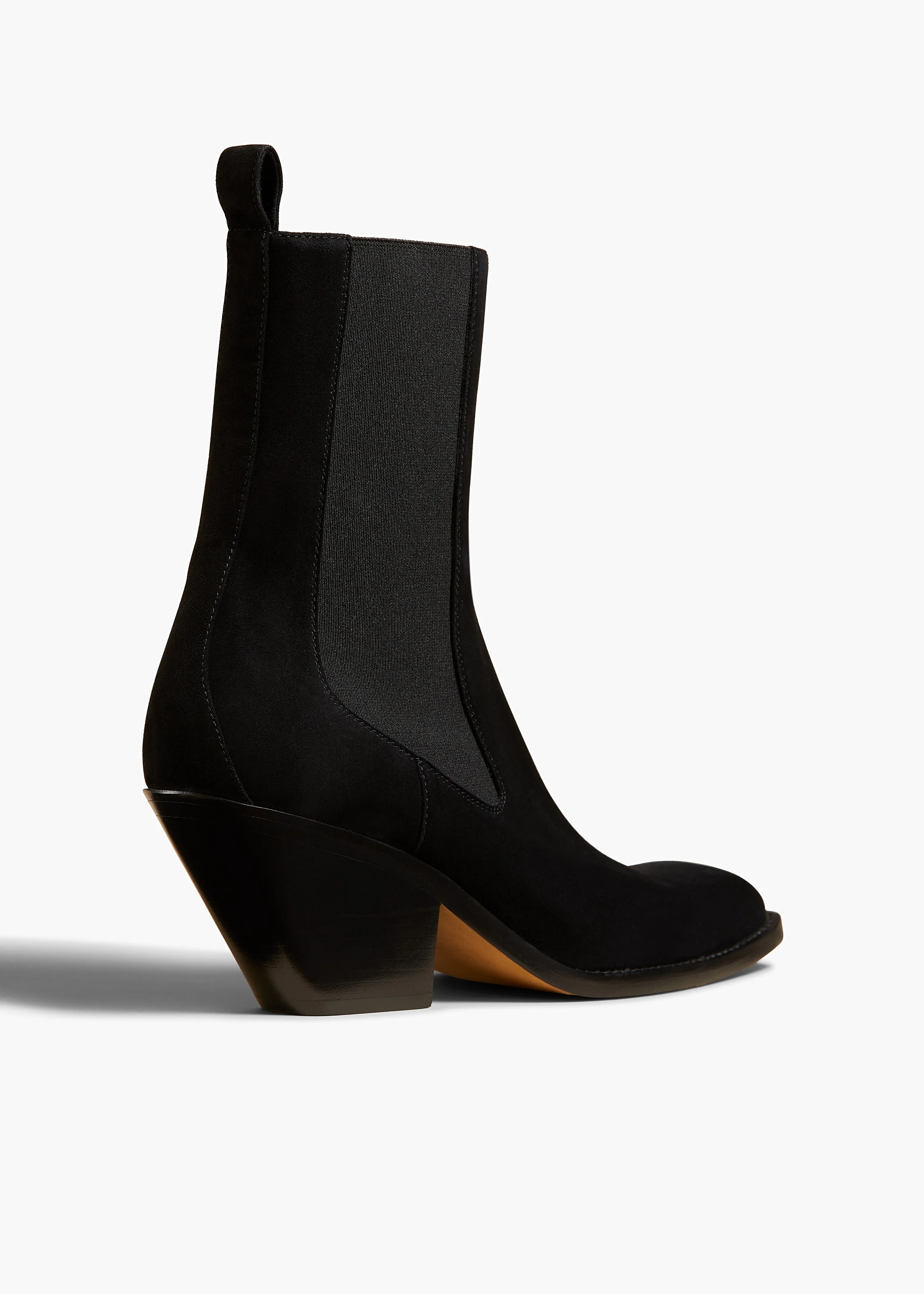 Austin Ankle Boot in Black Suede