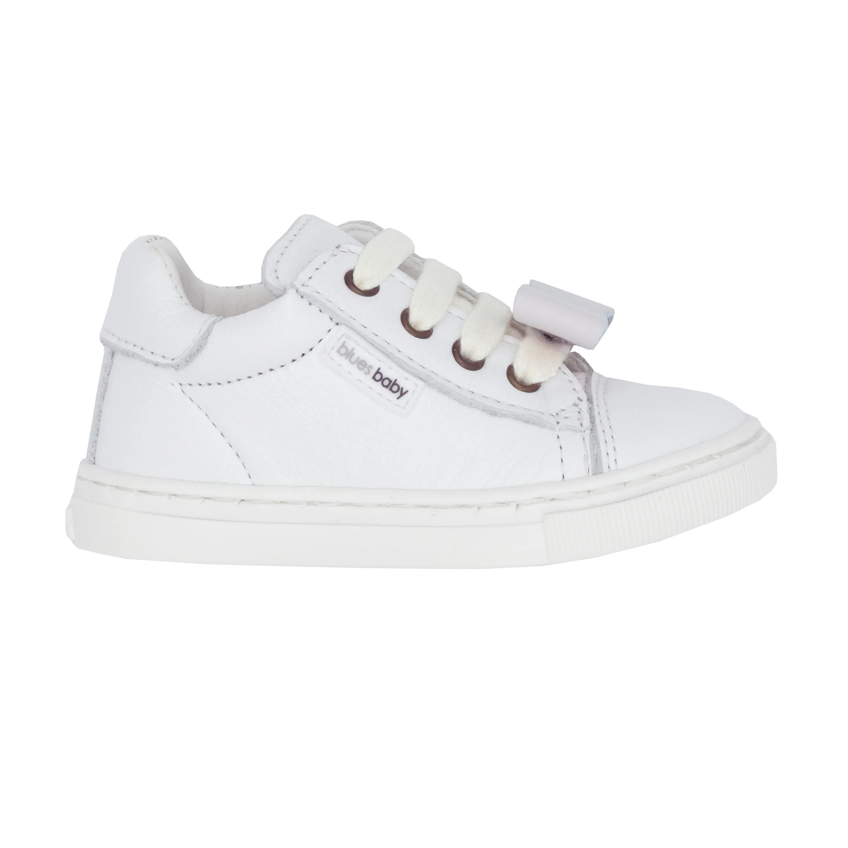 BB8003 "Eve" Girls' Lace Up Trainer With Bow