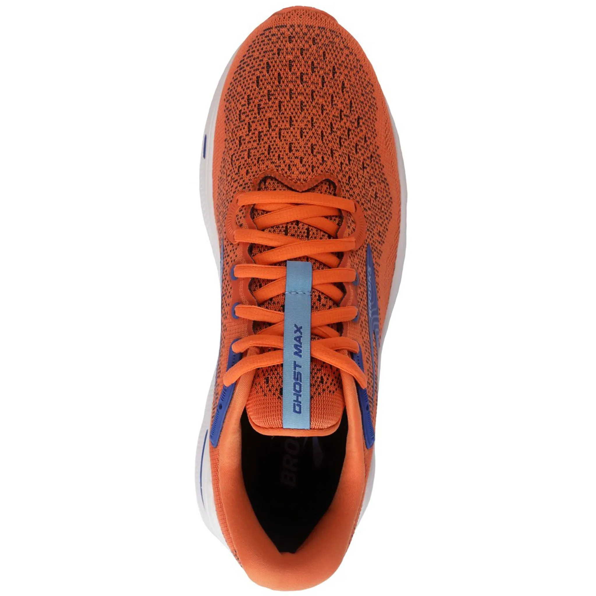 Brooks Ghost Max Men's Orange/Black/Surf The Web