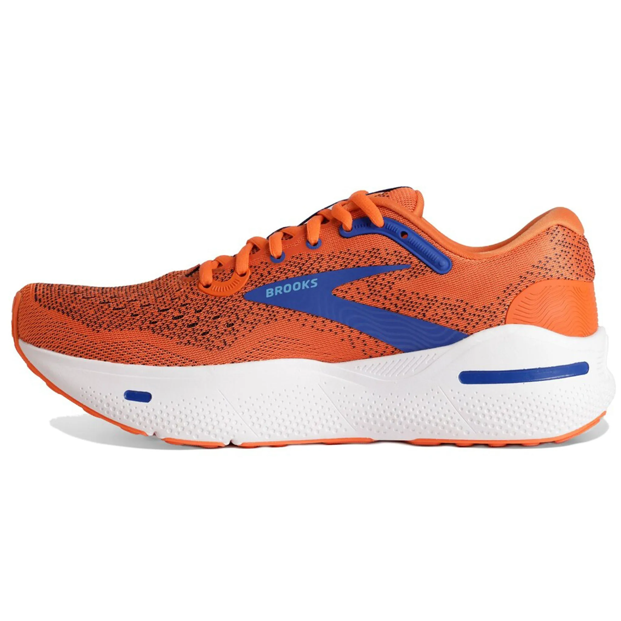 Brooks Ghost Max Men's Orange/Black/Surf The Web