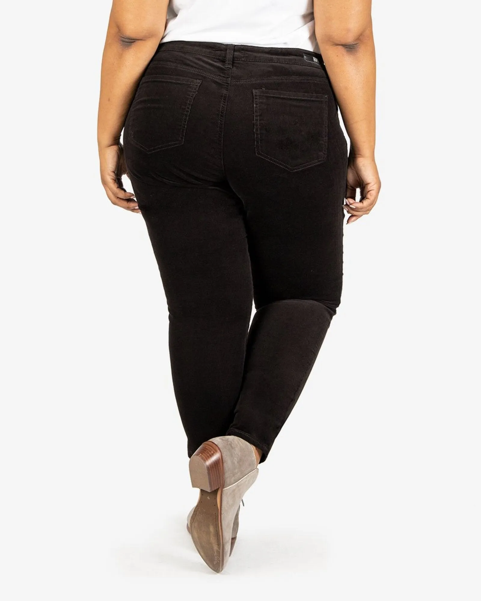 Claire Corduroy Pants | Black