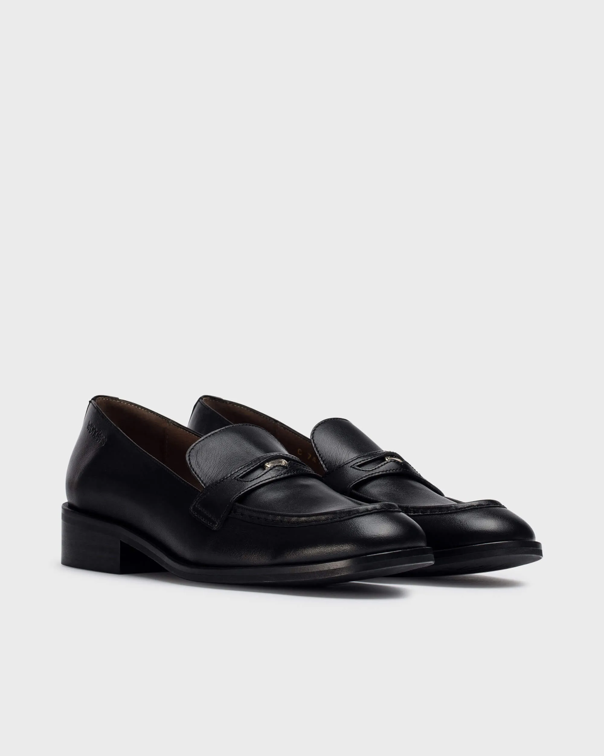 DANDY SOFT BLACK NAHKALOAFERIT
