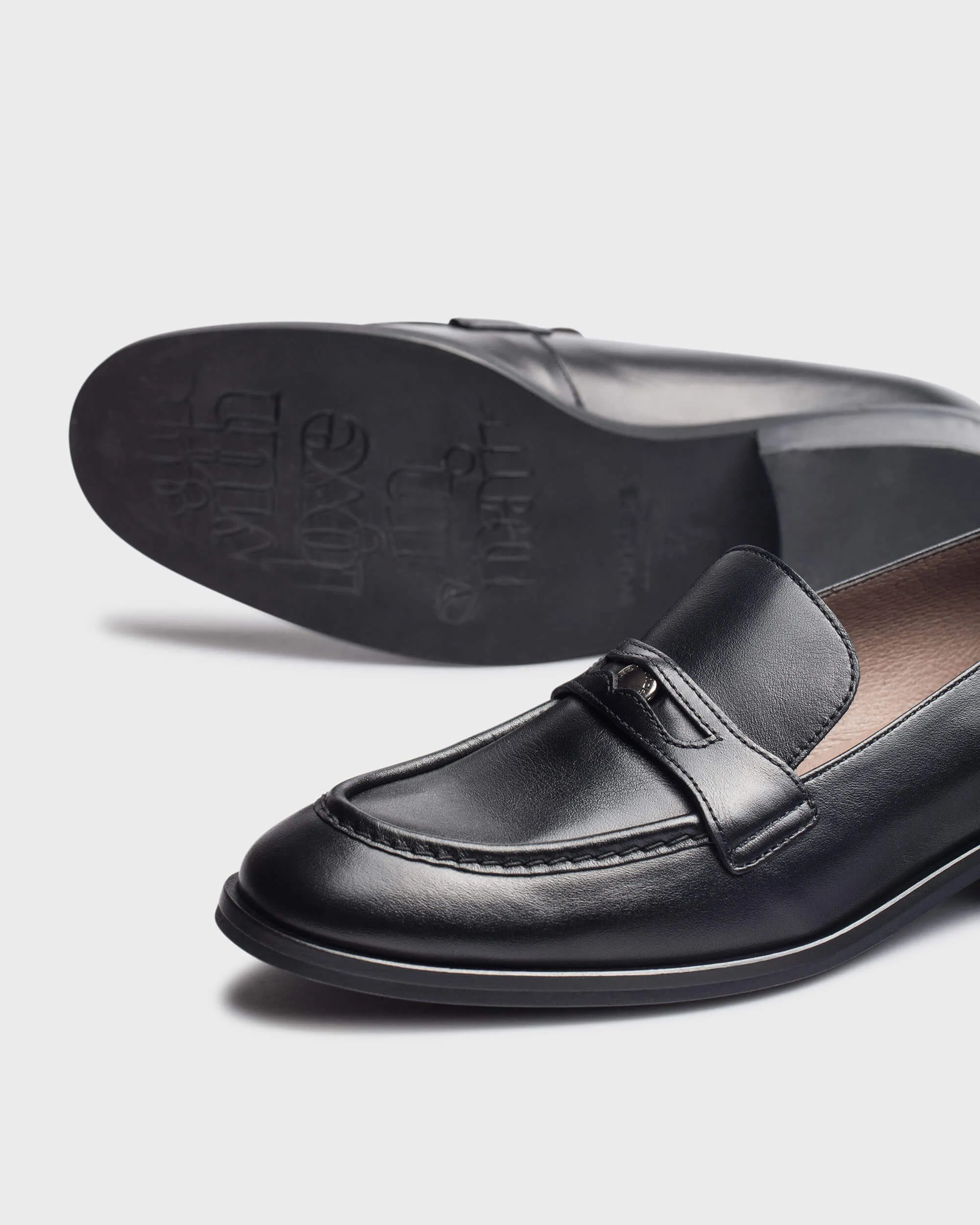 DANDY SOFT BLACK NAHKALOAFERIT
