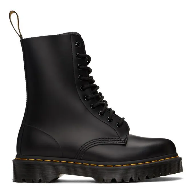 Dr. Martens Black 1490 Smooth Bex Boots
