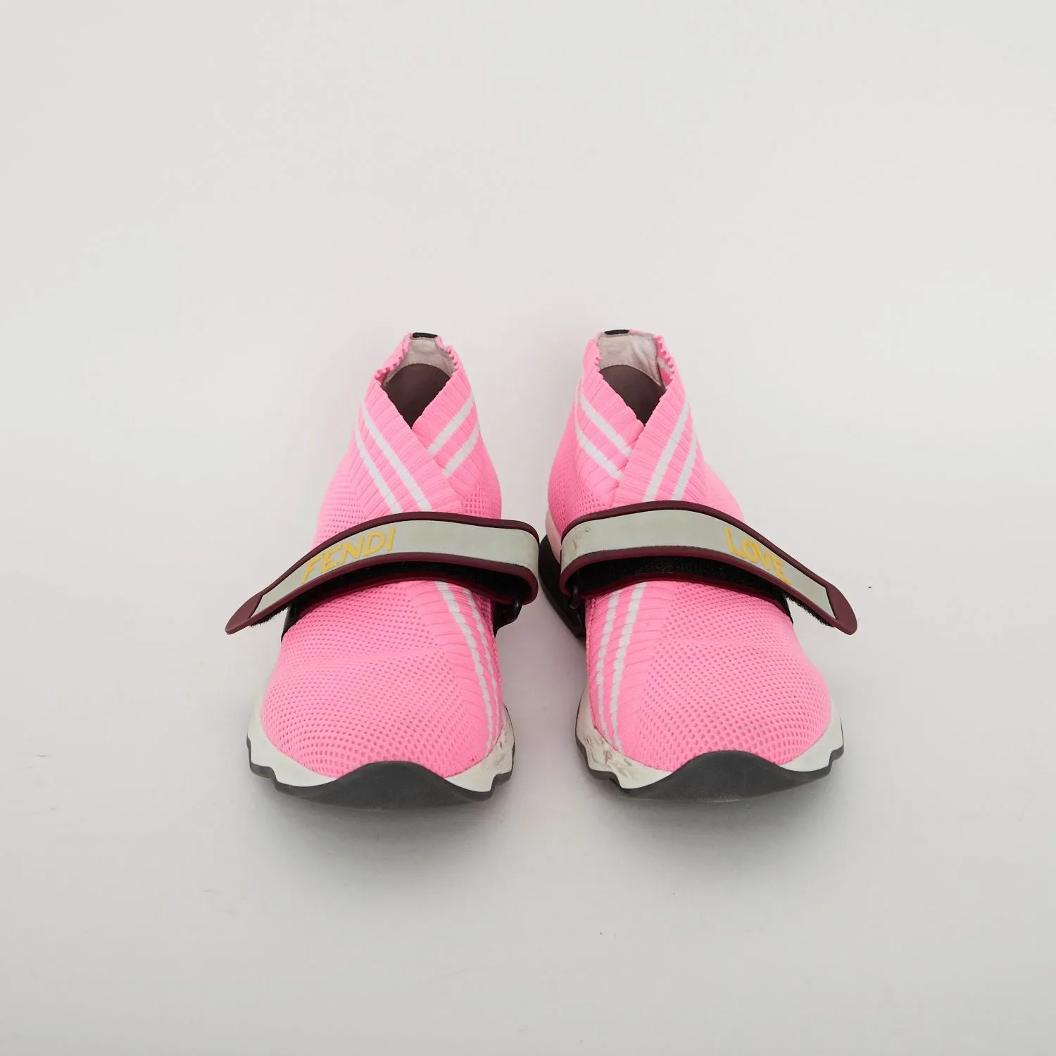 Fendi Neon Sock trainers Sz 38