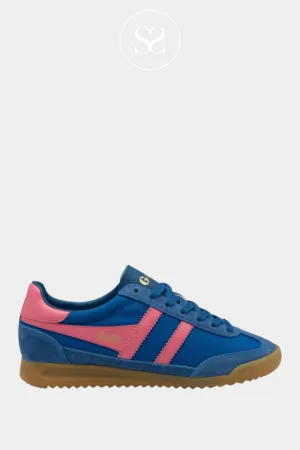 GOLA TORNADO CLB623XK SAPPHIRE/FLURO PINK TRAINERS