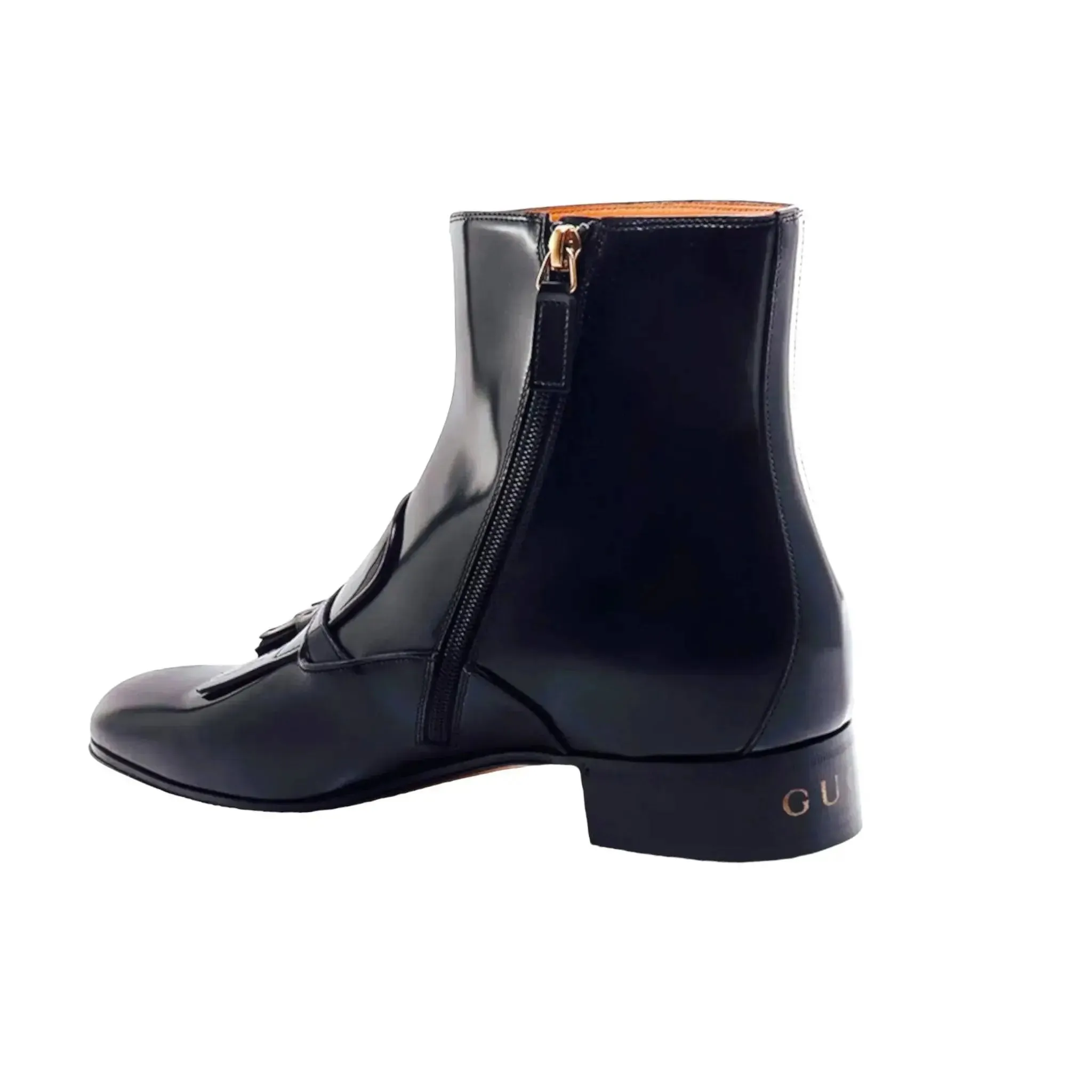 Gucci Tassel Ankle Boots