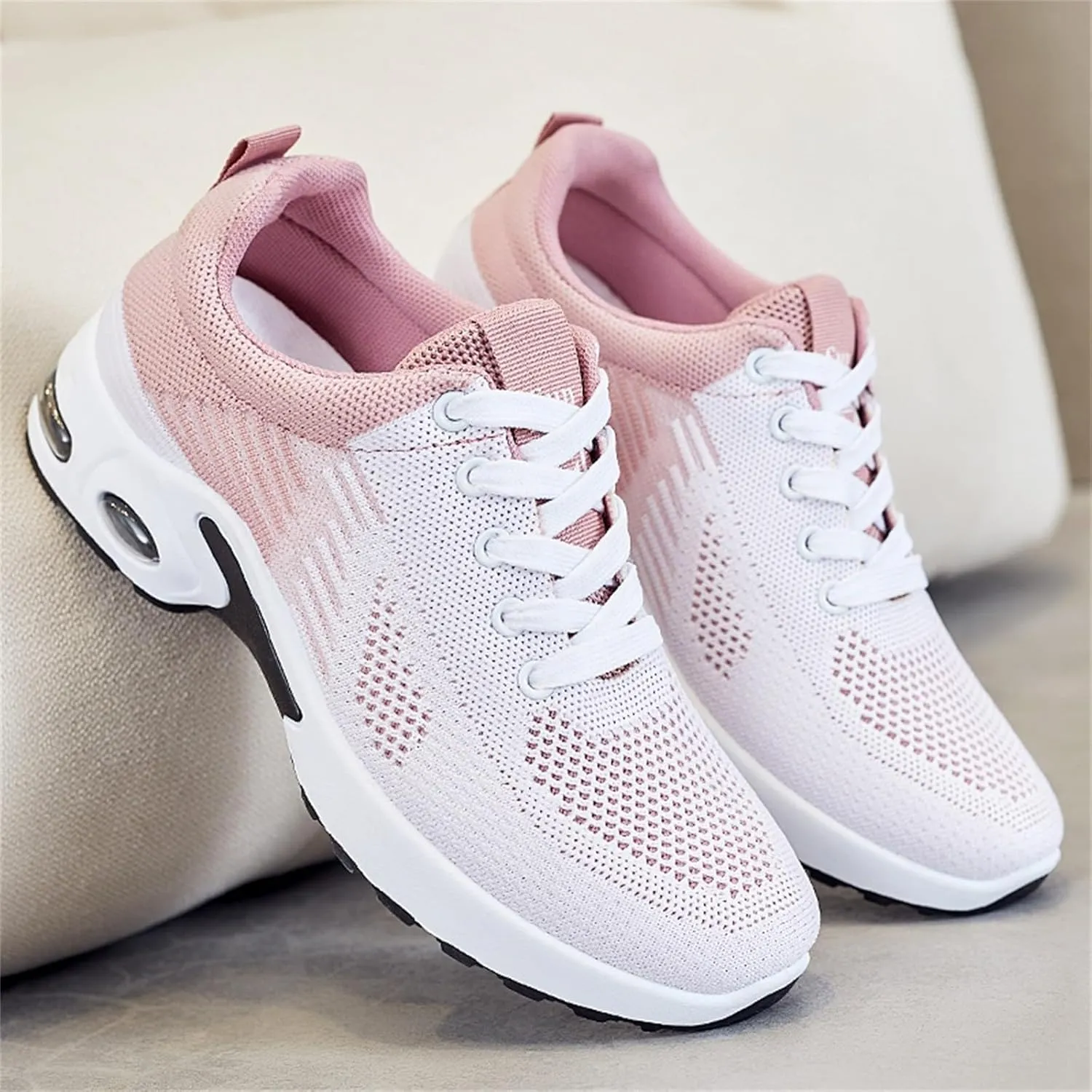 Kubbon Womens Walking Sneakers Arch Support Running Shoes Non Slip Wide Width Toe Box Shoes Lightweight Breathable Athletic Sneakers Casual Comfy
