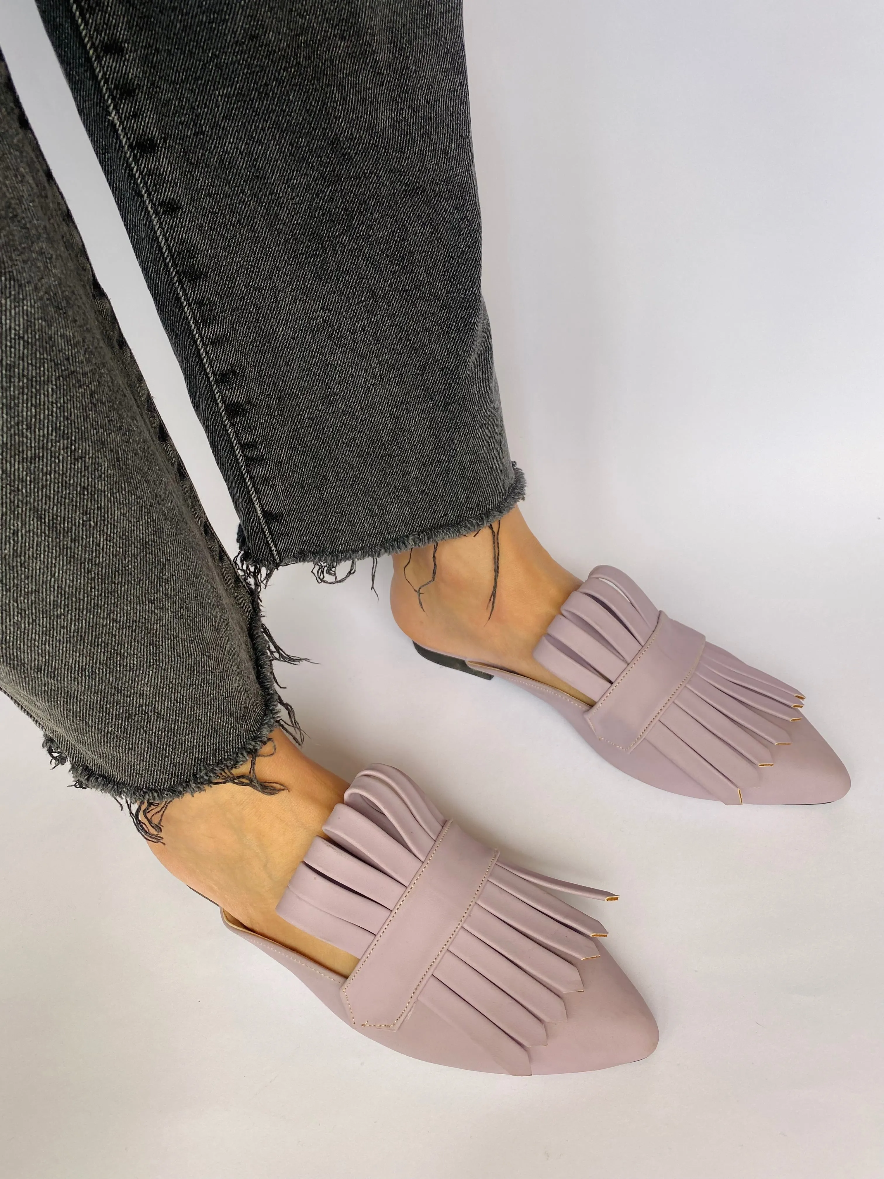 Lilac Met Gala Mules