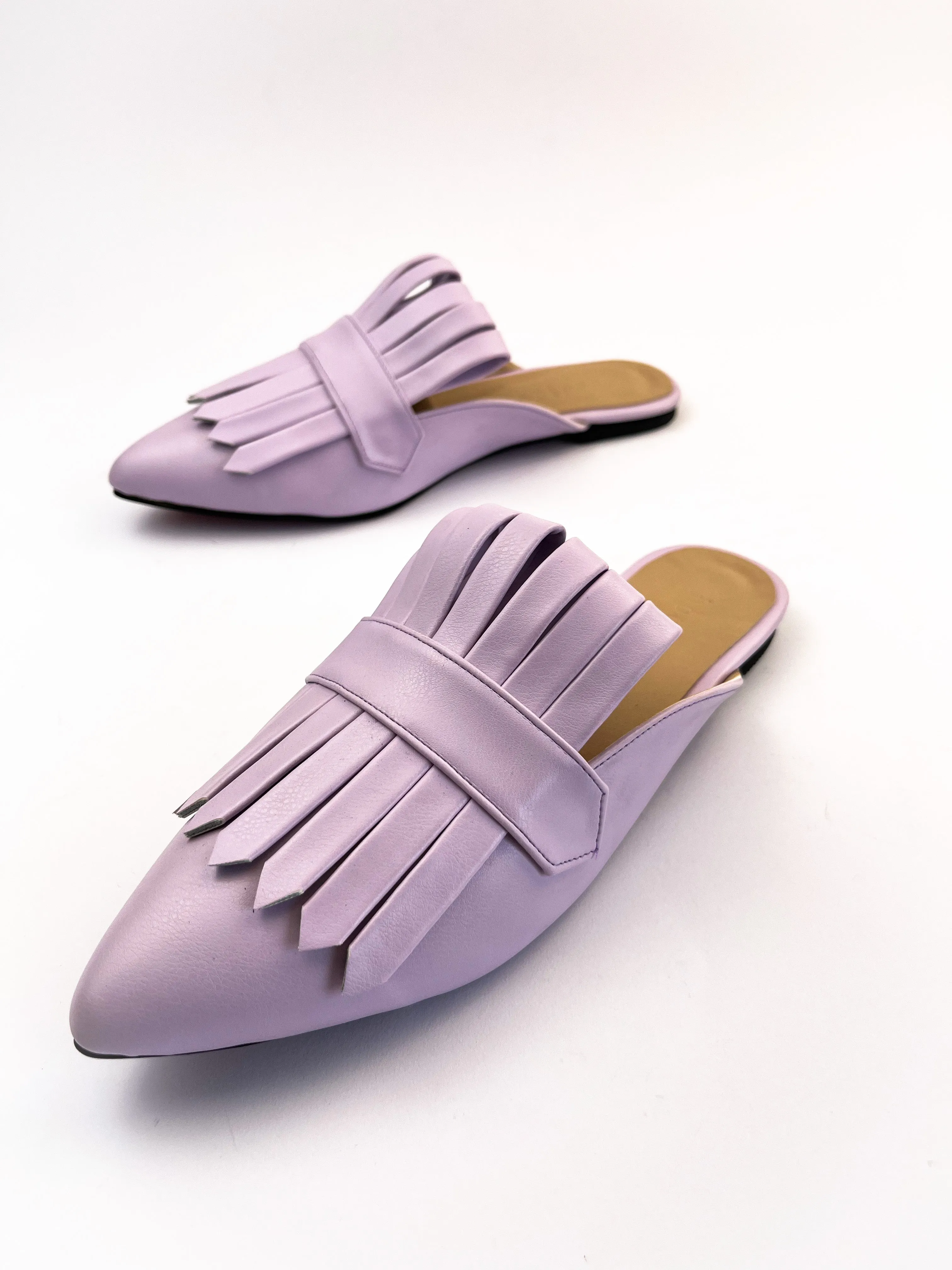 Lilac Met Gala Mules