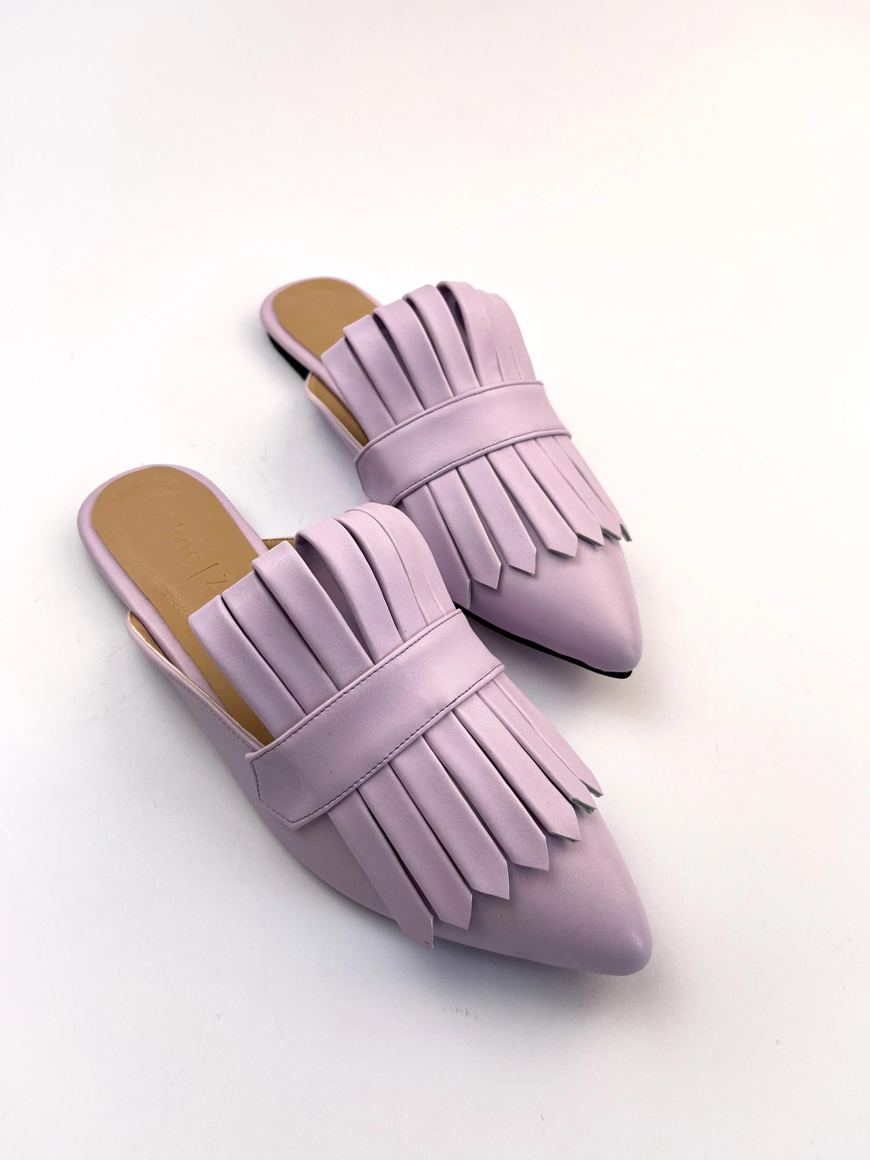 Lilac Met Gala Mules