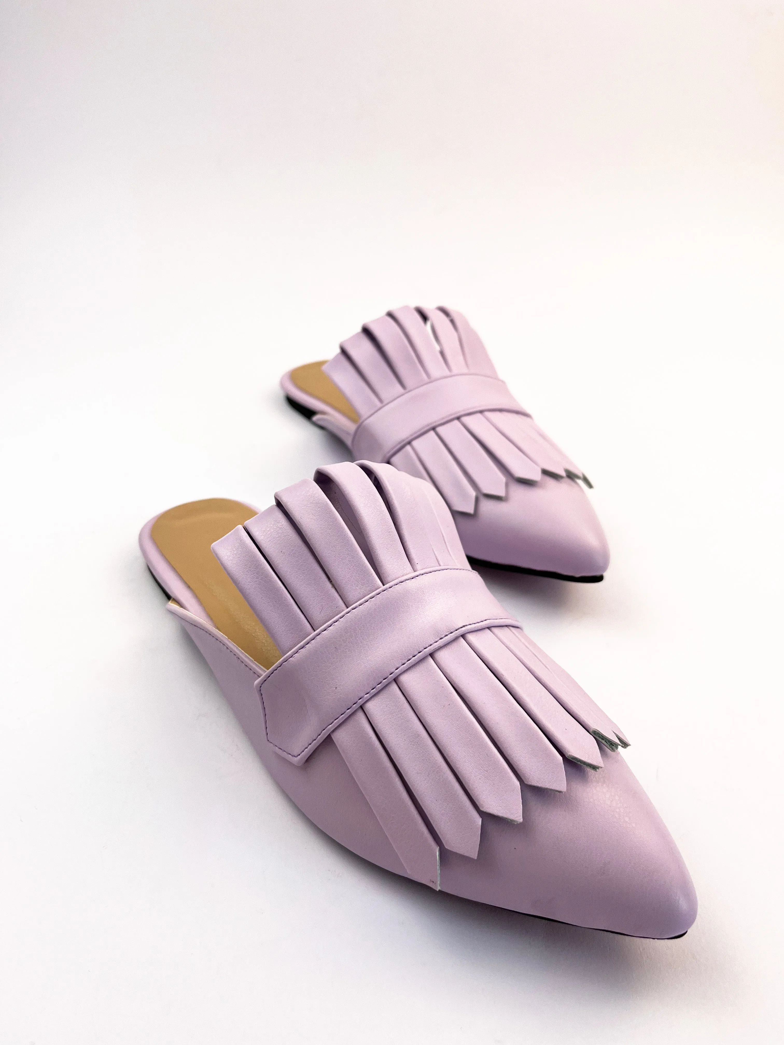 Lilac Met Gala Mules