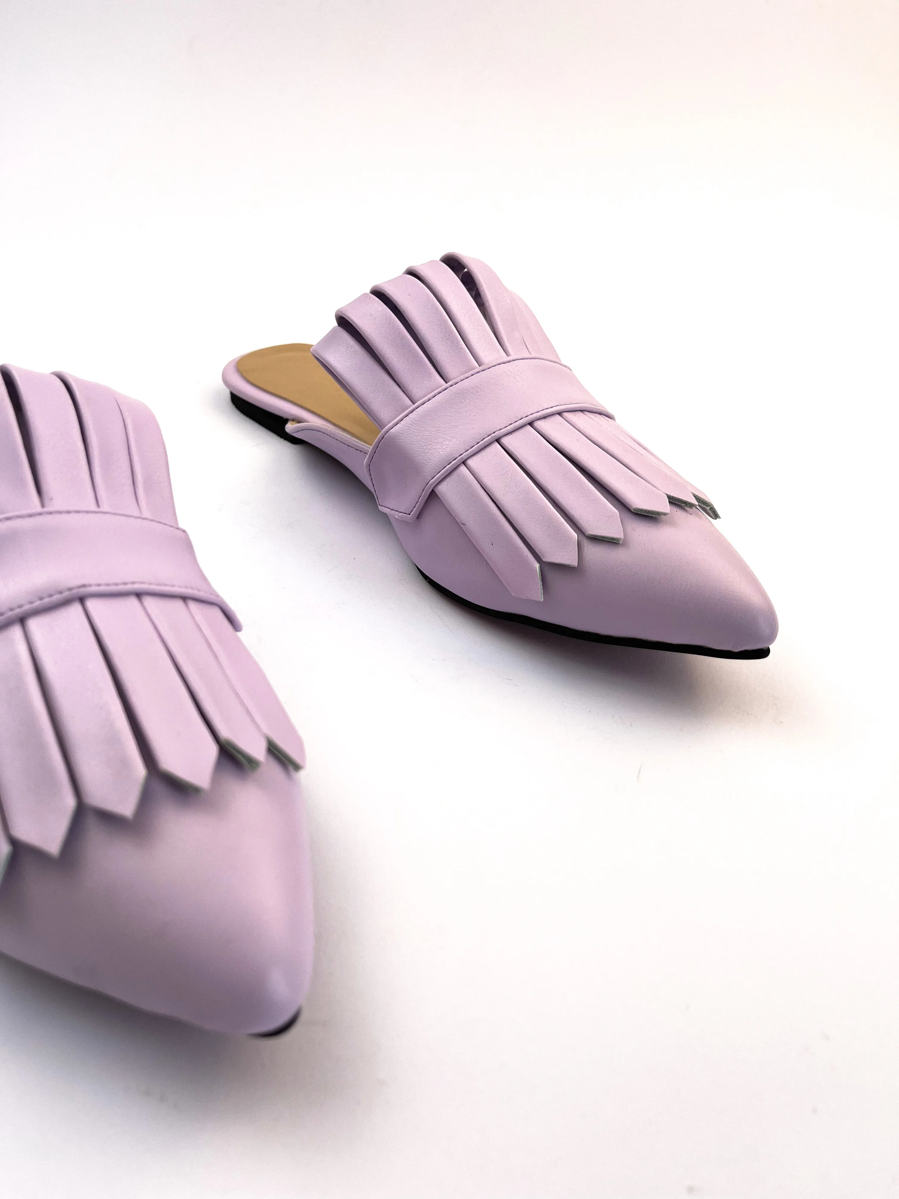 Lilac Met Gala Mules
