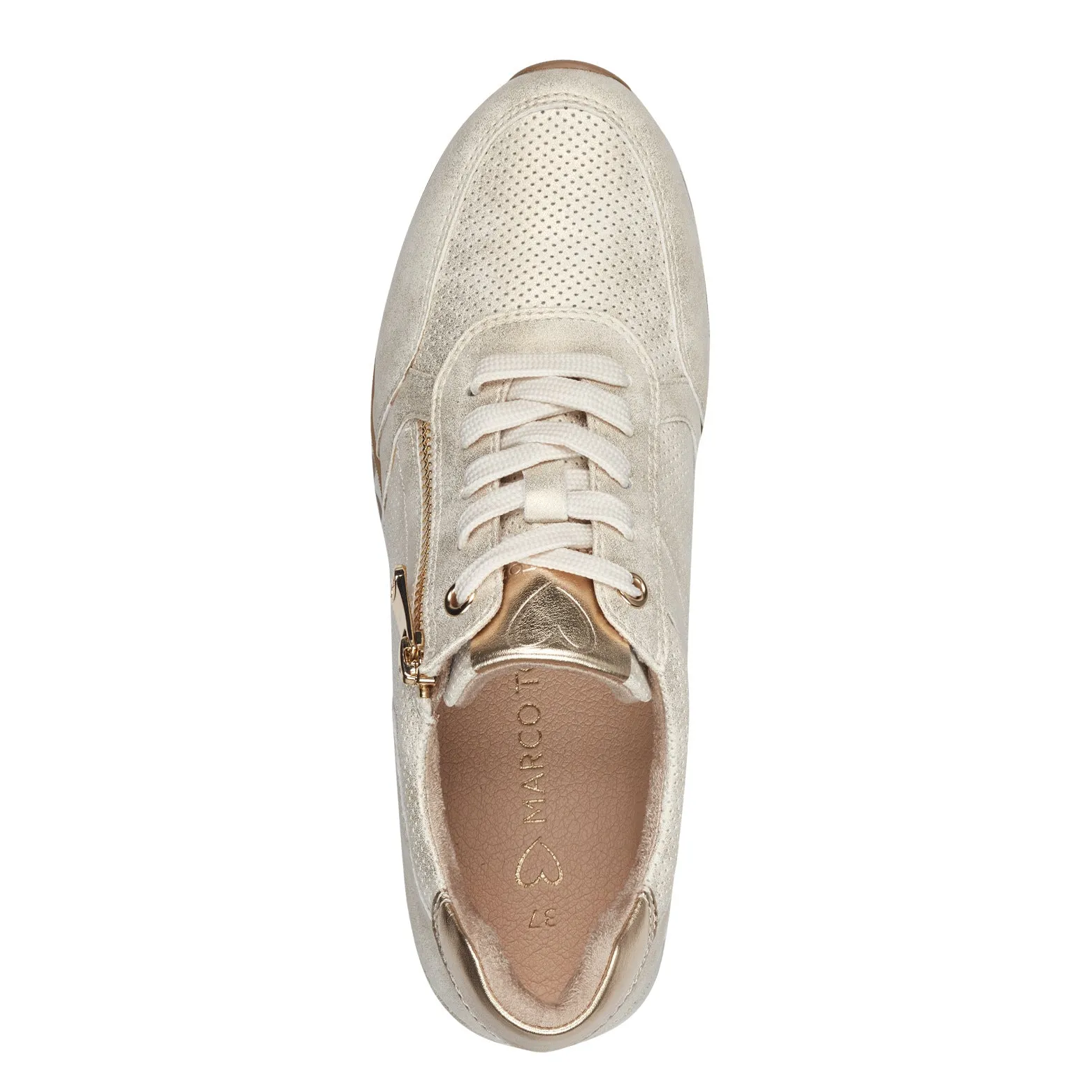 Linc Cork Trim Trainer - Dune Met Comb