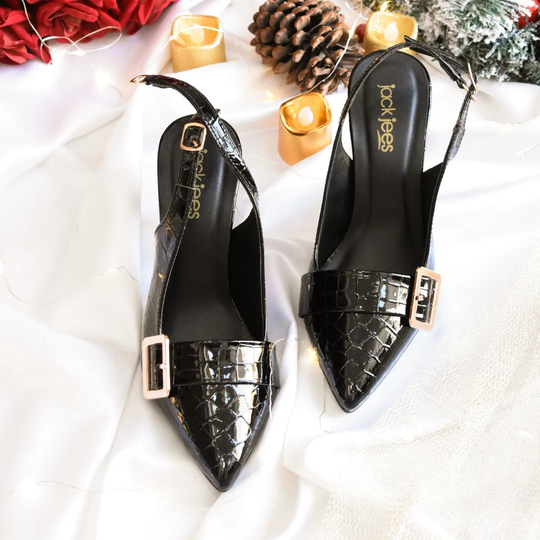 Luxe Heels Black