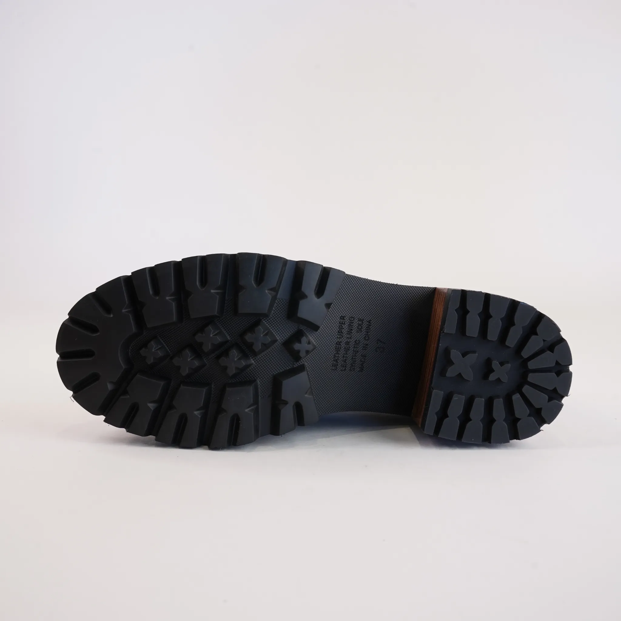 Merrel Black/ Natural Heeled Loafers