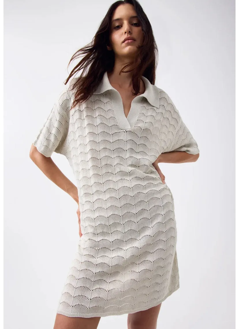 Morrison Calista Knit Dress Silver