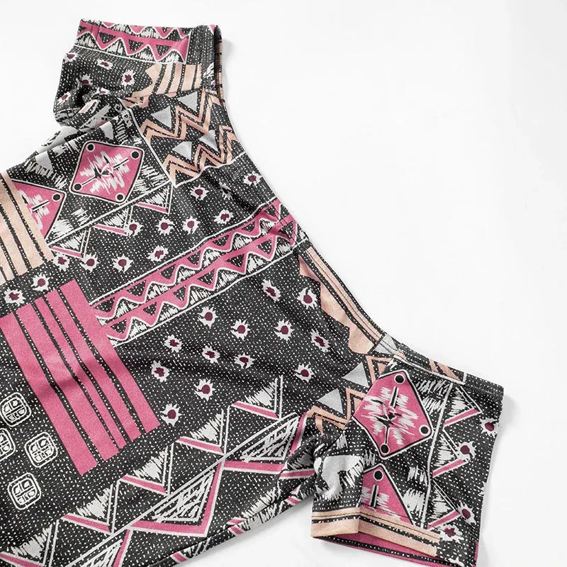 Paisley Off The Shoulder Jumpsuit