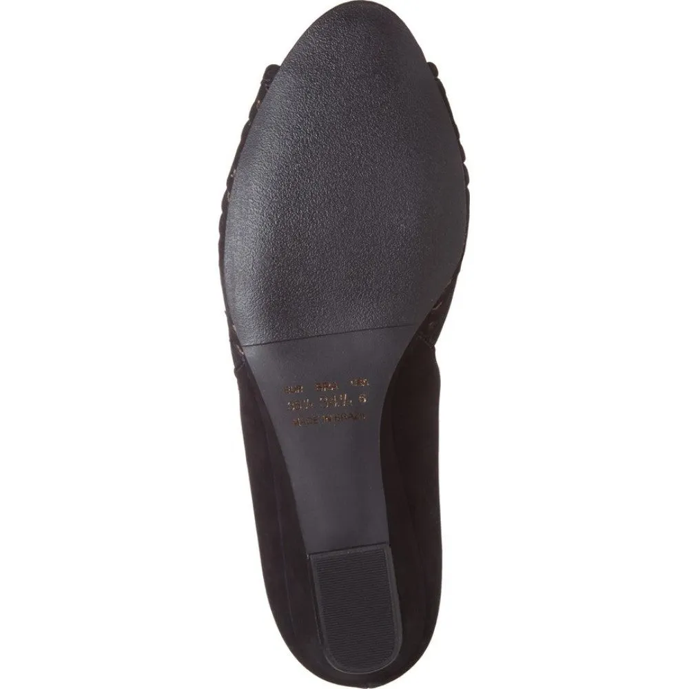 Quark Black Su FS/NY Wedge Pump