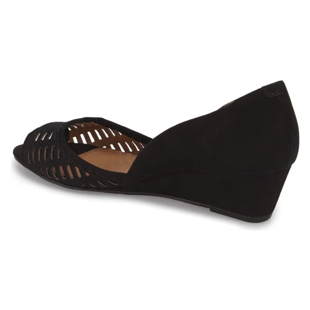 Quark Black Su FS/NY Wedge Pump
