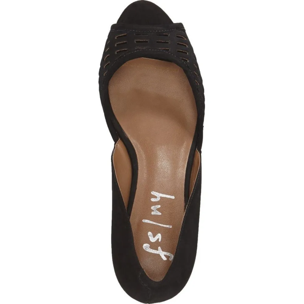 Quark Black Su FS/NY Wedge Pump