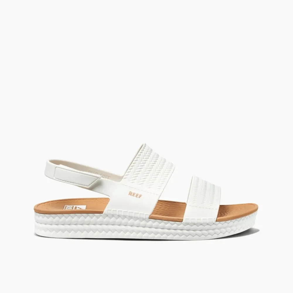 Reef Women's Water Vista Sandals- White/ Tan