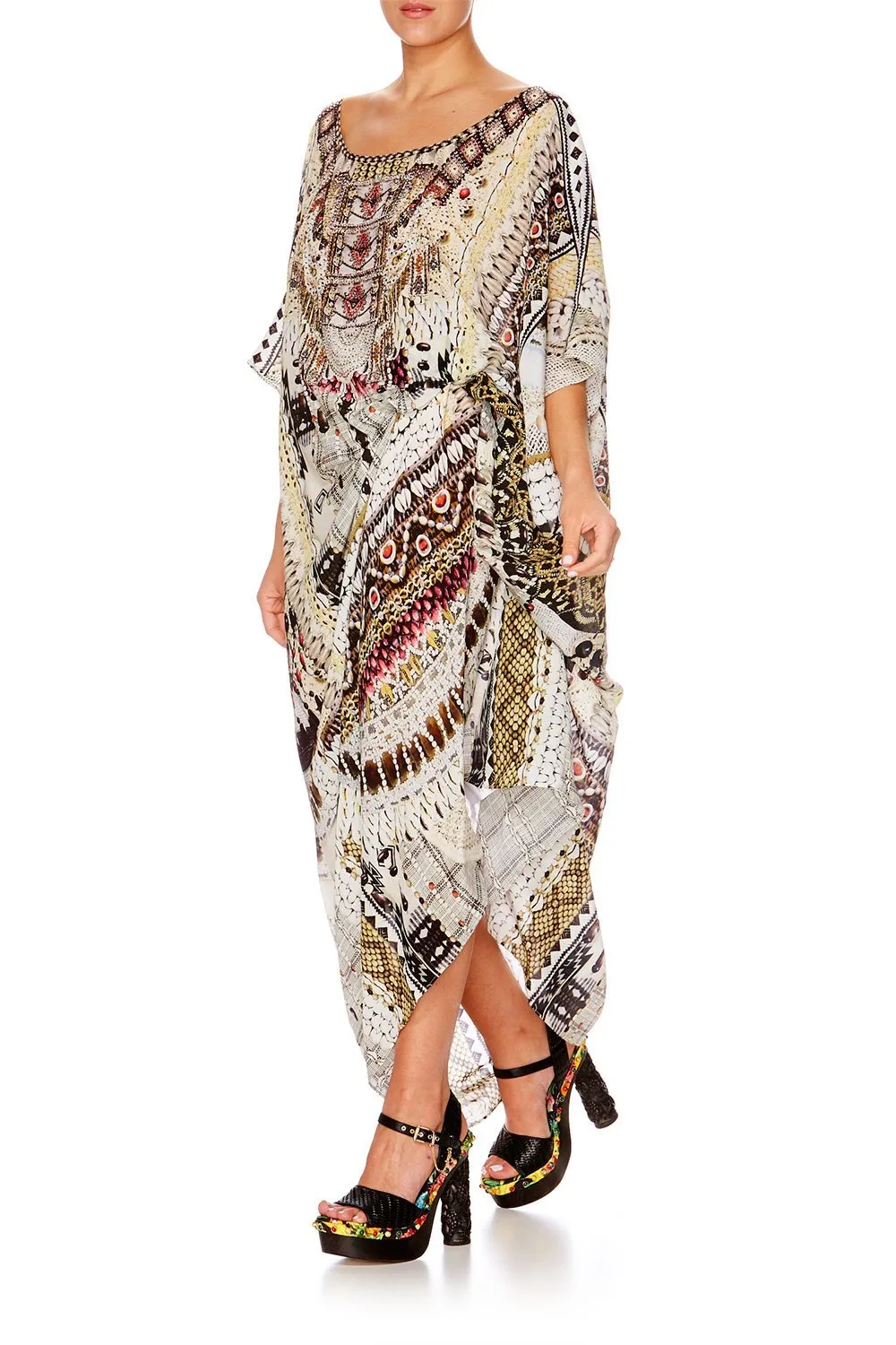 ROUND NECK KAFTAN SPELL BOUND