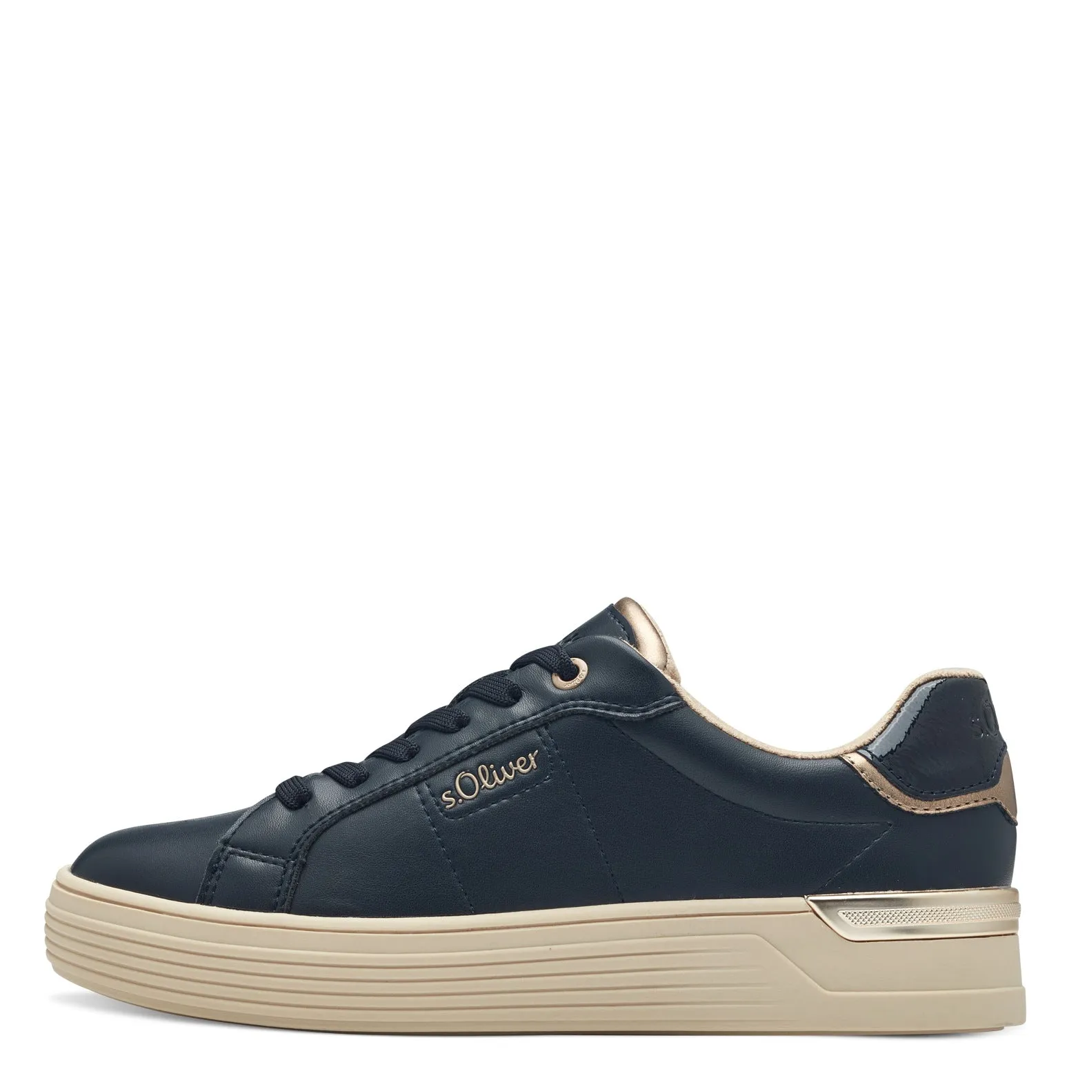 S.Oliver Court Trainers Navy