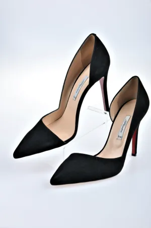 Suede Open Heel