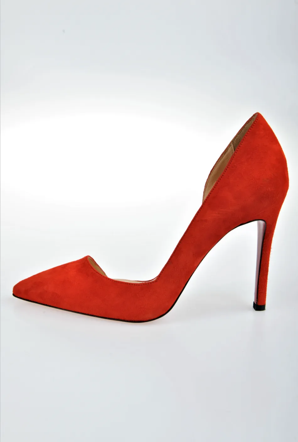 Suede Open Heel