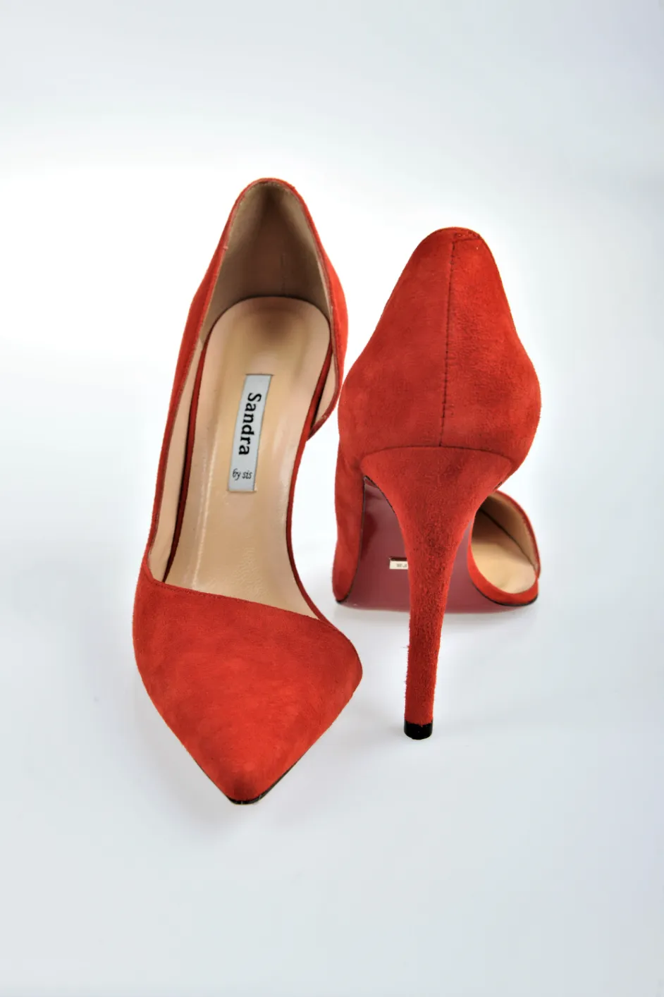 Suede Open Heel