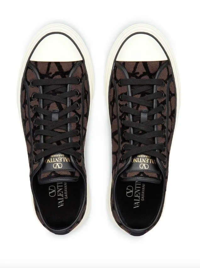 Valentino Garavani toile iconographe totaloop low-top sneaker