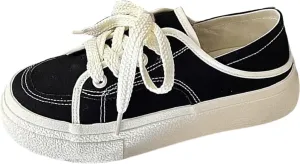 Women Gym Shoes Fashion Thick Sole Casual Sneakers Non Slip Comfortable Walking Athletic Shoes Slip On Tennis Shoes