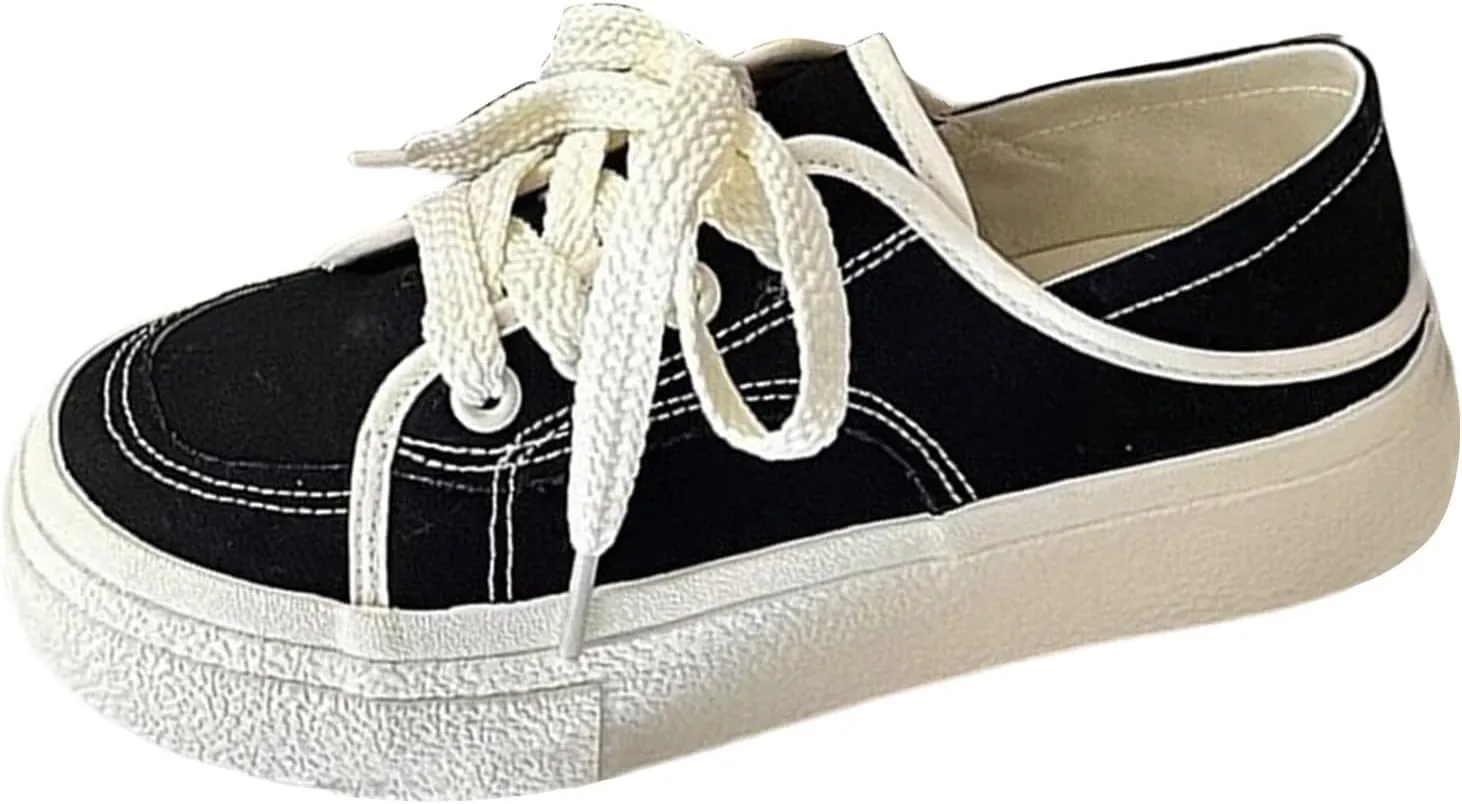 Women Gym Shoes Fashion Thick Sole Casual Sneakers Non Slip Comfortable Walking Athletic Shoes Slip On Tennis Shoes