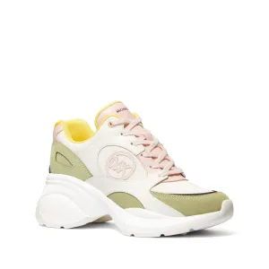 Zuma Color-Block Leather Trainer
